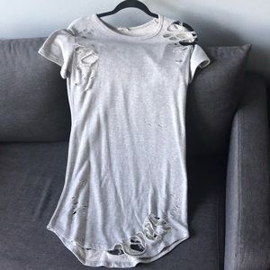 Distressed dress